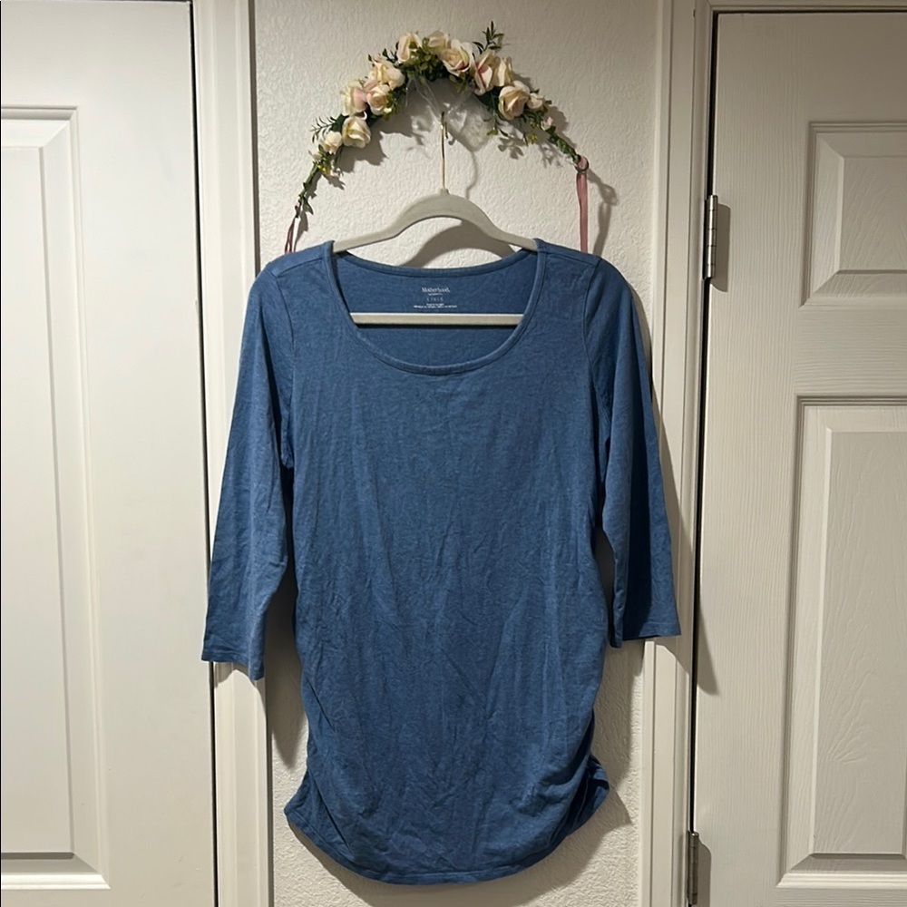 Motherhood Maternity 3/4 Length Top